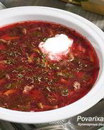 Борщ зеленый со щавелем