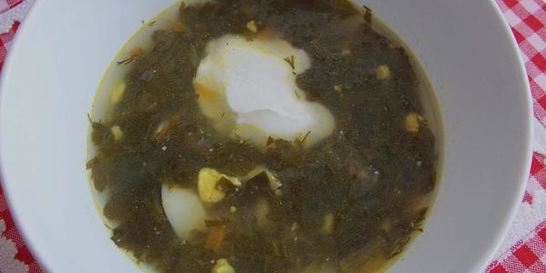 Борщ зеленый