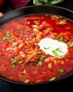 Борщ жареный