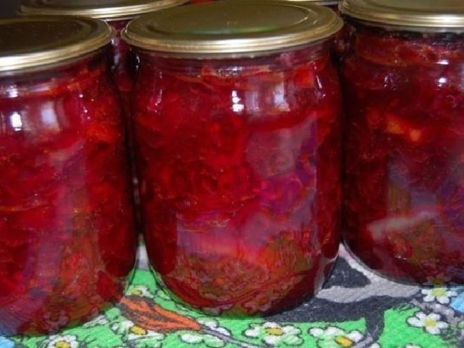 Рецепт борщевой заправки