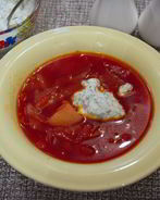 Диетический борщ для похудения