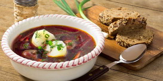 Грибной борщ