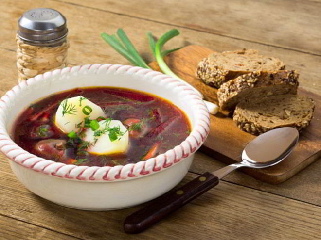 Рецепт грибного борща