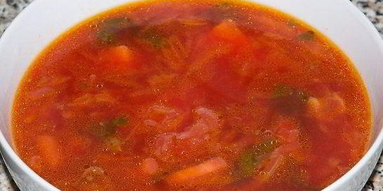 Капустный борщ