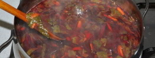 холодный борщ со щавелем. Шаг 8