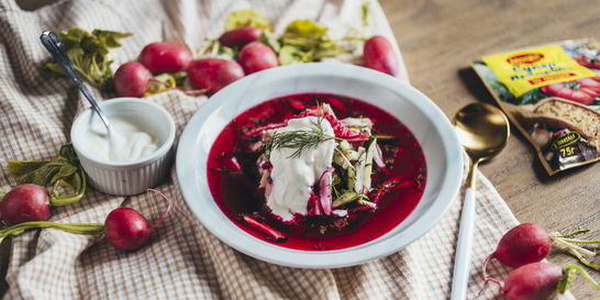 Холодный борщ