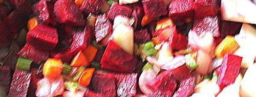 крем-борщ из свеклы и яблок. Шаг 3