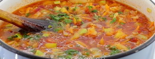 летний борщ. Шаг 11