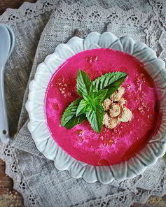 Литовский борщ — первое на охлаждение