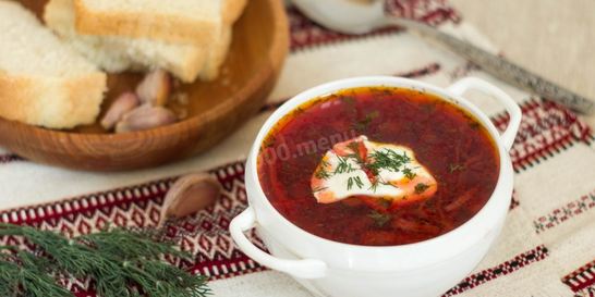 Овощной борщ