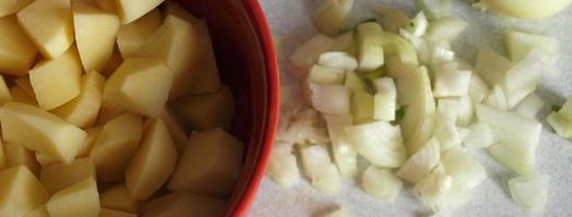 постный борщ с баклажанами. Шаг 2