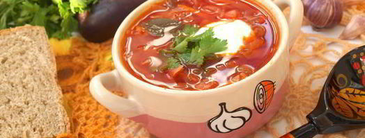 постный борщ с баклажанами. Шаг 5