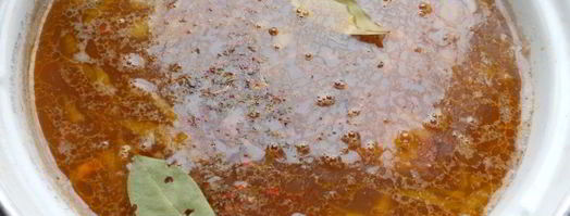 постный борщ с килькой и фасолью. Шаг 7