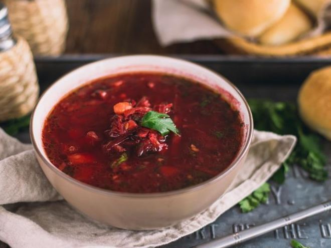 Рецепт постного борща