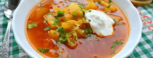 постный летний борщ без мяса. Шаг 6