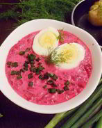 Шалтибарщай — холодный борщ по-литовски