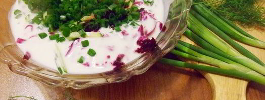 шалтибарщай — холодный борщ по-литовски. Шаг 2