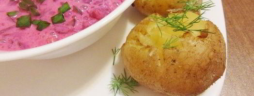 шалтибарщай — холодный борщ по-литовски. Шаг 6