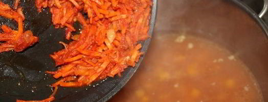 украинский борщ со щавелем. Шаг 11