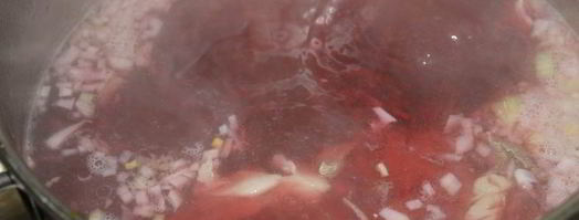 украинский борщ со щавелем. Шаг 4