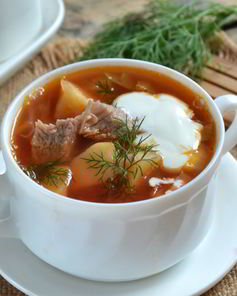 Украинский борщ