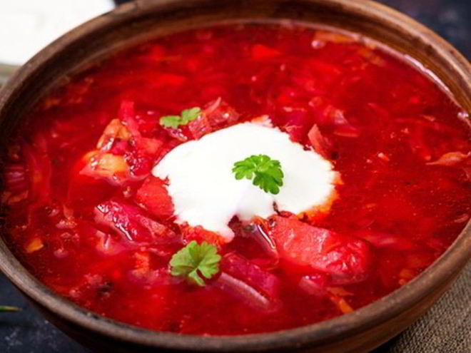 Рецепт украинского холодного борща