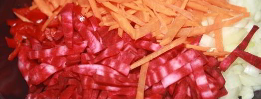 вкусный борщ на домашней курице. Шаг 5