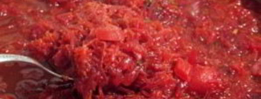 заправка для борща из свеклы на зиму. Шаг 7