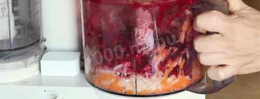 заправка для борща из свеклы. Шаг 2