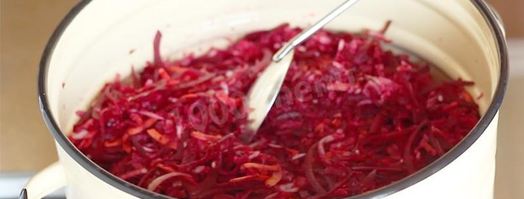 заправка для борща из свеклы. Шаг 3