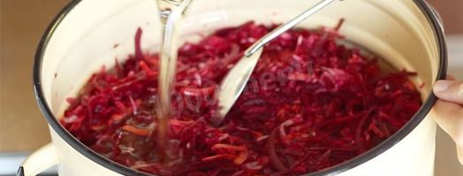 заправка для борща из свеклы. Шаг 4