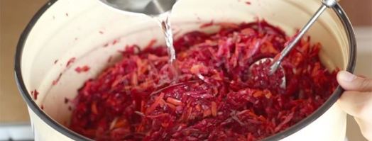 заправка для борща из свеклы. Шаг 5
