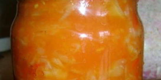 Заправка для борща на зиму с капустой