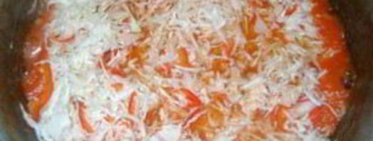 заправка для борща на зиму с капустой. Шаг 4