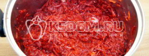 заправка для борща на зиму. Шаг 7