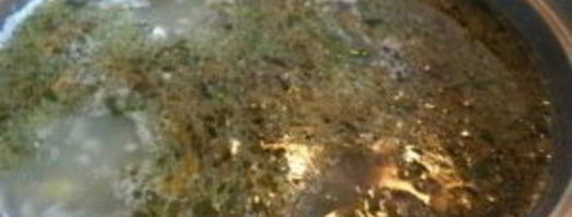 зеленый борщ без мяса. Шаг 6