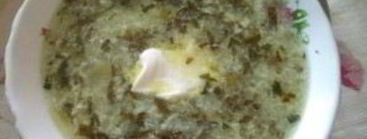 зеленый борщ без мяса. Шаг 8