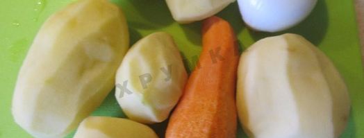 зеленый борщ с крапивой, щавелем и яйцом. Шаг 5