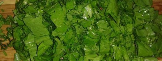 зеленый борщ с сомом. Шаг 6