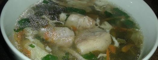 зеленый борщ с сомом. Шаг 9