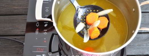 зеленый борщ со щавелем и яйцом. Шаг 6