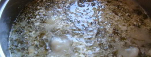 зеленый борщ со щавелем. Шаг 10