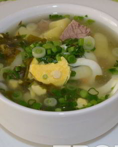 Зеленый борщ