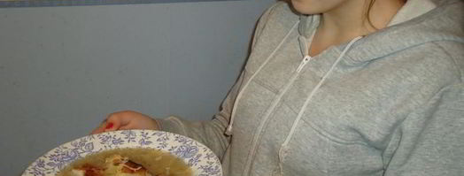 чесночный суп с гренками по-чешски. Шаг 6