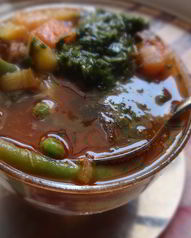 Суп с фасолью