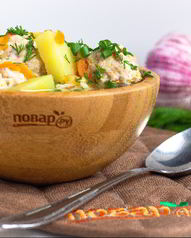 Суп с фрикадельками