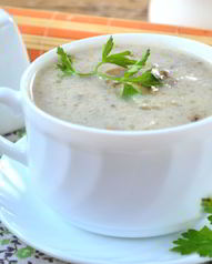 Суп с грибами