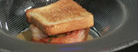 дуэт из креветок в соусе буйабес. Шаг 8