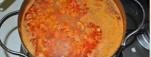 фасолевый суп с купатами. Шаг 6