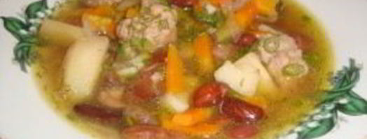 фасолевый суп в скороварке. Шаг 7